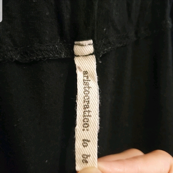 Black Dress with Front Tie Sleeveless Wide Strap Long Top - Picture 7 of 11